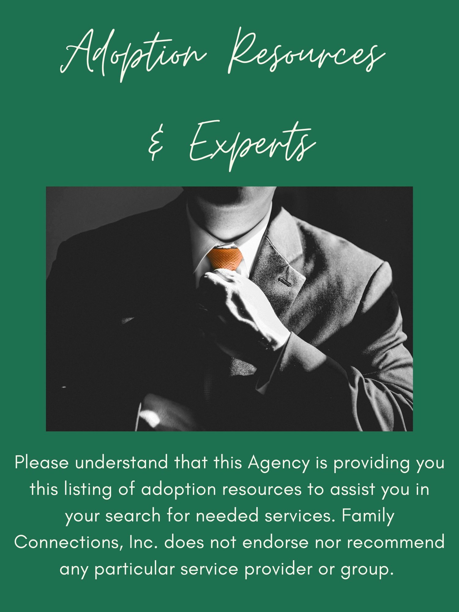 Adoption Resources & Experts Adoption Resources & Experts