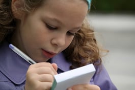 writing letters